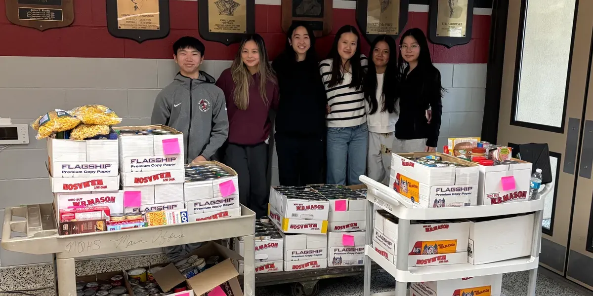 North Quincy branch's December 2024 donation drive for the Quincy Community Action Program